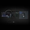 Gaming set, mouse, keyboard, headset and pad, RGB, USB, NEDIS
 - 8