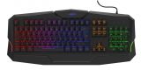 Gaming keyboard URAGE EXODUS 210 ILLUMINATED, black, with RGB LED backlight, USB