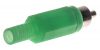 Connector F-837, RCA, M, green - 2