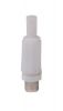 Cable connector RCA F, F-838 white - 2