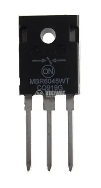 2 Diodes Vishay VBT6045CBP-E3/4W Schottky 45V 30A TO263AB - Neuf, RoHS, Pour électronique