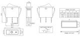 Rocker Switch, 20A/250VAC, ON-OFF, SPDT - 2 - Vikiwat Rocker Switch, 20A/250VAC, ON-OFF, SPDT - 2