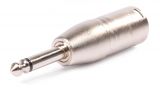 CONNECTOR, 6.3MM, MONO, M, gray, metallic - 3 - Vikiwat CONNECTOR, 6.3MM, MONO, M, gray, metallic - 3