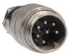 Connector, 7 pin, male, metal - 2