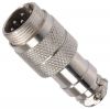 Connector, 8 pin, male, metal - 1