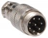 Connector, 8 pin, male, metal - 2