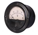 Волтметър, 200 VDC, 3M31, Ф80 mm - Викиват Волтметър, 200 VDC, 3M31, Ф80 mm