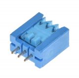 Connector, socket, set, 3pin, 2.54mm pitch, THT