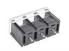 PCB terminal block with insulating barriers, 3 pins, 20A, for printed mounting - 1