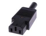 Power mains connector AC, C13, female plug, 10A - 2 - Vikiwat Power mains connector AC, C13, female plug, 10A - 2