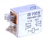Електромагнитно реле, РЭС6, 27VDC 100VAC/1A DPDT 2NO+2NC - Викиват Електромагнитно реле, РЭС6, 27VDC 100VAC/1A DPDT 2NO+2NC