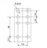 Реле електромагнитно универсално бобина JQX-14FC2Z, 12VDC 250VAC, 5A, DPDT, 2NO+2NC - 2 - Викиват Реле електромагнитно универсално бобина JQX-14FC2Z, 12VDC 250VAC, 5A, DPDT, 2NO+2NC - 2