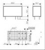 Електромагнитно универсално реле, RT314006, 6VDC 250VAC/16A DPDT - NO+NC - 2 - Викиват Електромагнитно универсално реле, RT314006, 6VDC 250VAC/16A DPDT - NO+NC - 2