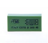 Relay electromagnetic CSTS B300 45, coil 6VDC, 250VAC/0.5A, 3PST-3NO