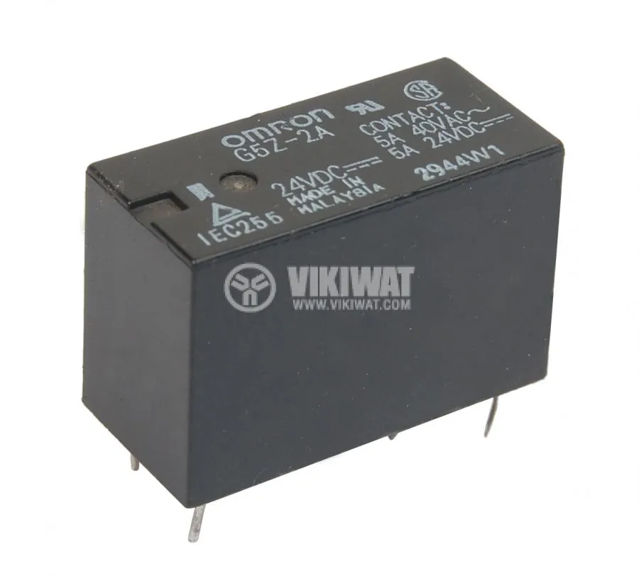 Universal Electromechanical Relay G5Z-2A 24VDC 40VAC5A DPST