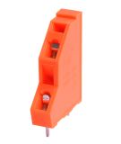 PCB TERMINAL BLOCK WITH INSULATING BARRIERS, 1 PIN, 15A, FOR PRINTED MOUNTING 21896