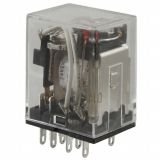 Electromechanical relay MY4N, coil 240VAC, 250VAC/5A, 4PDT - 4NO + 4NC