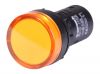 LED Indicator Lamp AD22-22DS/Y, 220 VAC, YELLOW - 2