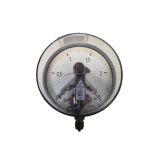 Манометър, контактен, аналогов, W4571, Ф160 x 100mm, 0-2.5Atm, 1NC + 1NO, 30W, 220V