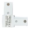 Connector for 2-wire LED Track Rai, L-2 WIRES, white, BY40-00230