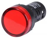 LED indicator lamp AD22-22DS, 24 VAC/VDC, RED 
