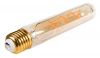 LED лампа FILAMENT Т30, 4W, E27, 220VAC, 350lm, 2200K, топло бяла, цилиндър, amber, BB62-00420 - 2 - Викиват LED лампа FILAMENT Т30, 4W, E27, 220VAC, 350lm, 2200K, топло бяла, цилиндър, amber, BB62-00420 - 2
