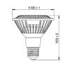 LED bulb PAR30, 14W, E27, 220VAC, 950lm, 3000K, BA31-01420 - 2