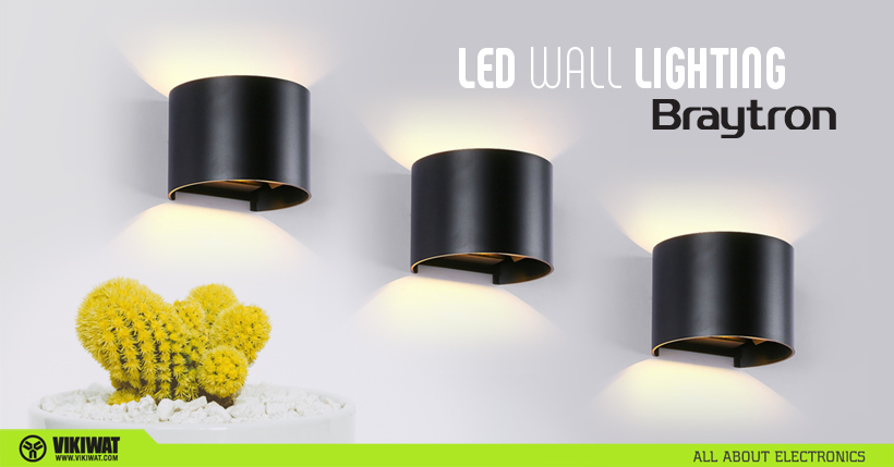 LED wall light AVVA-WL01, 8W, 220VAC, 400lm, 3000K, warm white, IP20