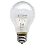 Incandescent lamp, Е27, 100 W, 220 VAC, clear