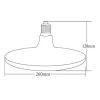 LED лампа 32W, E27, 2500lm, 6400K,студено бяла, BB01-53223, зелен корпус - 3 - Викиват LED лампа 32W, E27, 2500lm, 6400K,студено бяла, BB01-53223, зелен корпус - 3