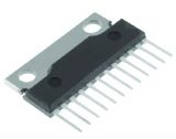 Integrated Circuit AN7163, BTL 17W Audio power amplifier, 12-pin SIL