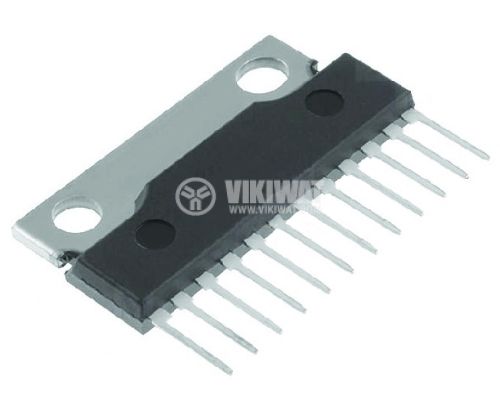 Integrated Circuit AN7178, Dual 5.7W Audio power amplifier, 12-pin SIL