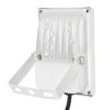 LED floodlight, 12VDC, 10W, cool white, 800lm, IP65, waterproof, white
 - 3