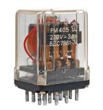 Електромагнитно реле, PM405,12VAC 220VAC/3A 4PDT 4NO+4NC - 1 - Викиват Електромагнитно реле, PM405,12VAC 220VAC/3A 4PDT 4NO+4NC - 1