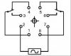 Electromechanical Relay universal, PM200, 24VDC 220VAC/4A DPDT 2NO +2 NC - 2