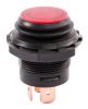 Button, 10A, 14VDC, OFF-ON, SPST, red, Degree of protection IP65 - 1