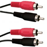 Cable, 2xRCA/m-2xRCA/m, 1.5m