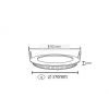LED панел за вграждане 16W, кръг, 220VAC, 1180lm, 6400K, студенобял, ф190mm, SLIM, BL07-1620 - 2 - Викиват LED панел за вграждане 16W, кръг, 220VAC, 1180lm, 6400K, студенобял, ф190mm, SLIM, BL07-1620 - 2