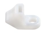 Cable tie holder, 12.5x27.3mm, white, CL8-PA66W-NA, HellermannTyton, 151-02258