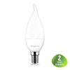 Candle LED bulb (5W) E14 C37 3000К - 1