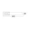 Cable tie, BY90-01123, 360mm, ball lock, steel - 3
