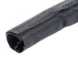 Polyester braided sleeving, ф29-32mm, self-closing, Helagaine Twist-In 32-PET-BK, HellermannTyton, 170-01017