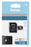 Memory card hama Micro SDHC, 16GB, class 10