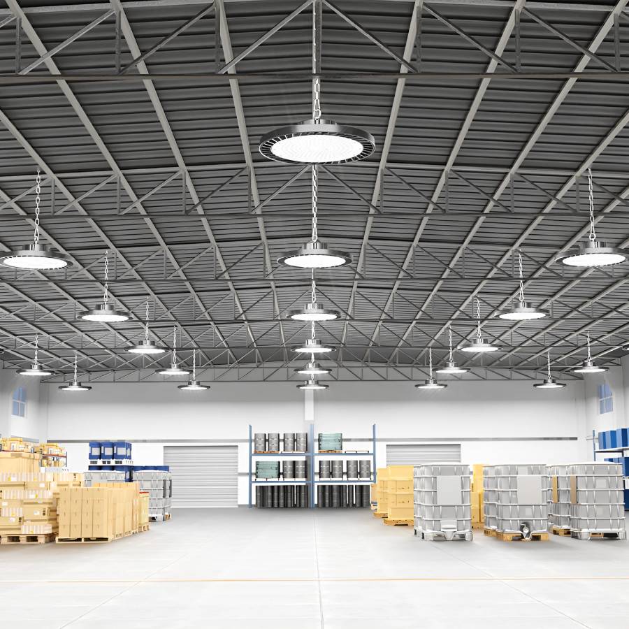 Промишлено LED тяло, 100W, 230VAC, 17000lm, 3в1, IP65, BT45-59181, пита/камбана 