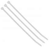 Cable tie T40R-PA66-NA, 175mm, white, package of 100 pieces
