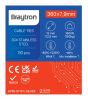Steel Cable Tie, BY90-01131, 360mm, ball lock - 5