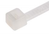 Cable tie T50M-PA66-NA, 245mm, white, package of 100 pieces