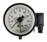 Gauge, analogue Ф160 x 110mm, 0-160kgf/cm2, 0-10V