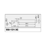 Soldering tip 5SI-131-3C, sloped cone, hollow - 2 - Vikiwat Soldering tip 5SI-131-3C, sloped cone, hollow - 2