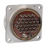 Connector, military, aluminum, socket, 35 silver plated pins - 2 - Vikiwat Connector, military, aluminum, socket, 35 silver plated pins - 2